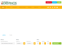 Tablet Screenshot of godestinos.com